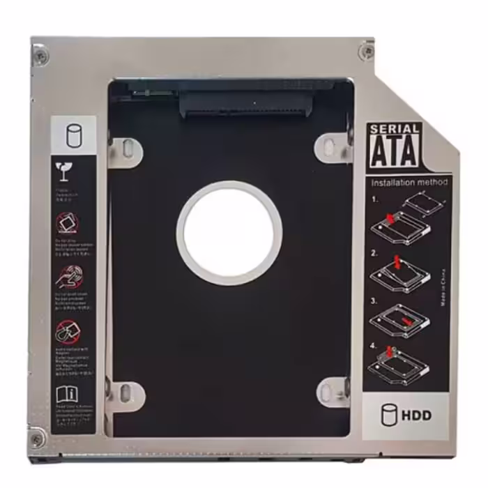 قیمت و خرید براکت هارد دیسک اینترنال لپ تاپ مدل Sata Slim 12.7mm | یاس ارتباط
