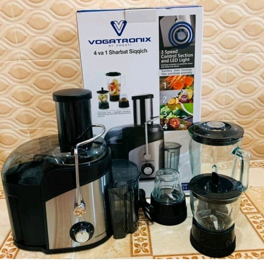 آبمیوه گیر چهار کاره ووگاتی