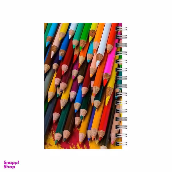 دفترچه یادداشت مدل to do list طرح پترن مداد رنگی کد 0951837