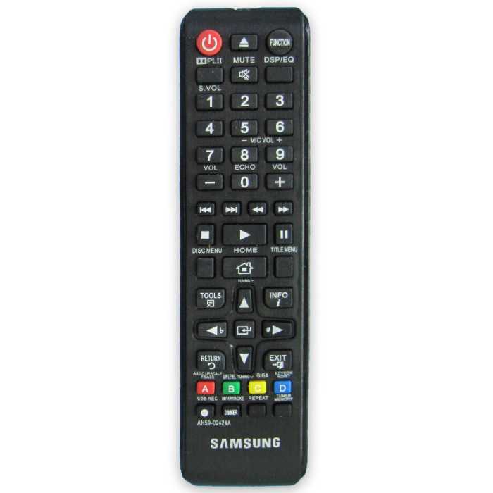کنترل سینما خانواده سامسونگ SAMSUNG  مدل AH59-02424A