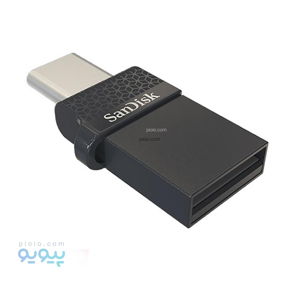 فلش مموری OTG سن دیسک مدل Dual Drive ظرفیت 128 گیگابایت