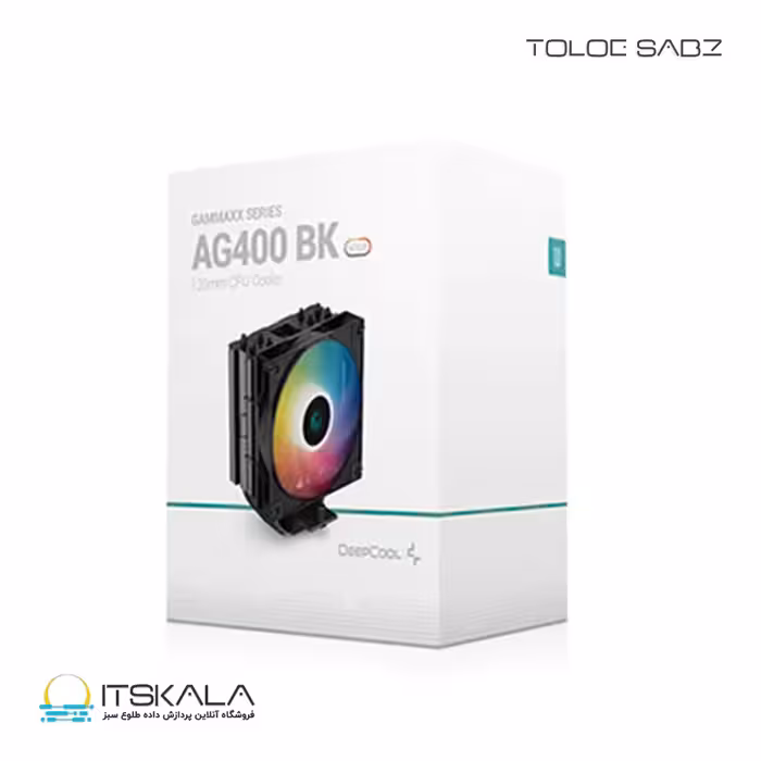 قیمت و خرید فن خنک کننده پردازنده Deepcool مدل AG400 BK ARGB | ITSKALA