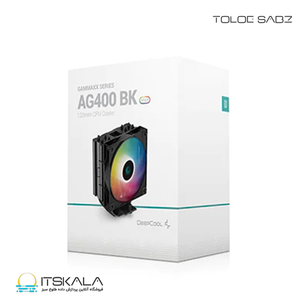قیمت و خرید فن خنک کننده پردازنده Deepcool مدل AG400 BK ARGB | ITSKALA
