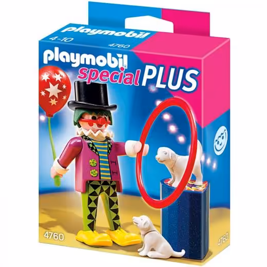 clown with dog slow كد4760