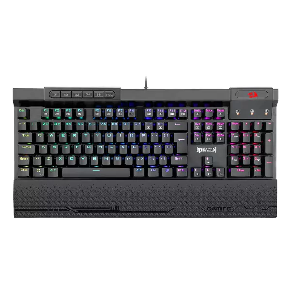 کیبورد گیمینگ ردراگون K563 SURYA RGB بهترین انتخاب برای گیمرها