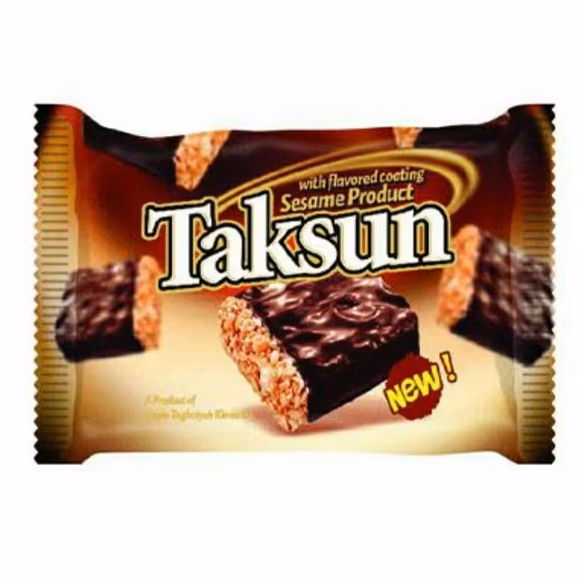 شکلات کنجدی با روکش کاکائویی تکسان500گرمی