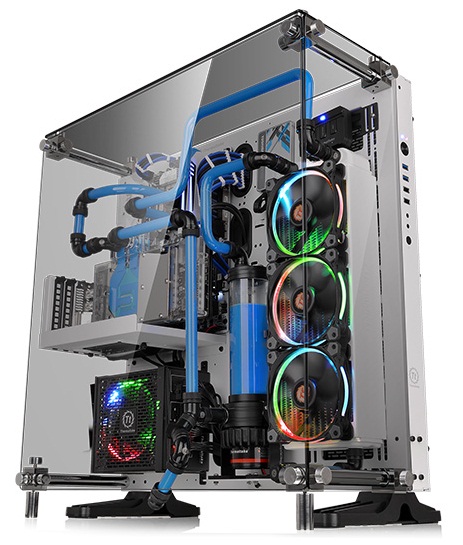 کیس ترمالتیک مدل Core P5 Tempered Glass Snow Edition