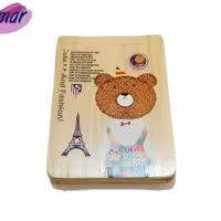 آینه جیبی چوبی مدل M002