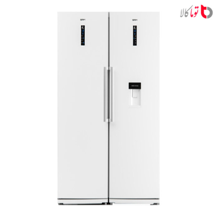 یخچال و فریزر دوقلو سام مدل RR50 RZ50 سفید گارانتی سام سرویس