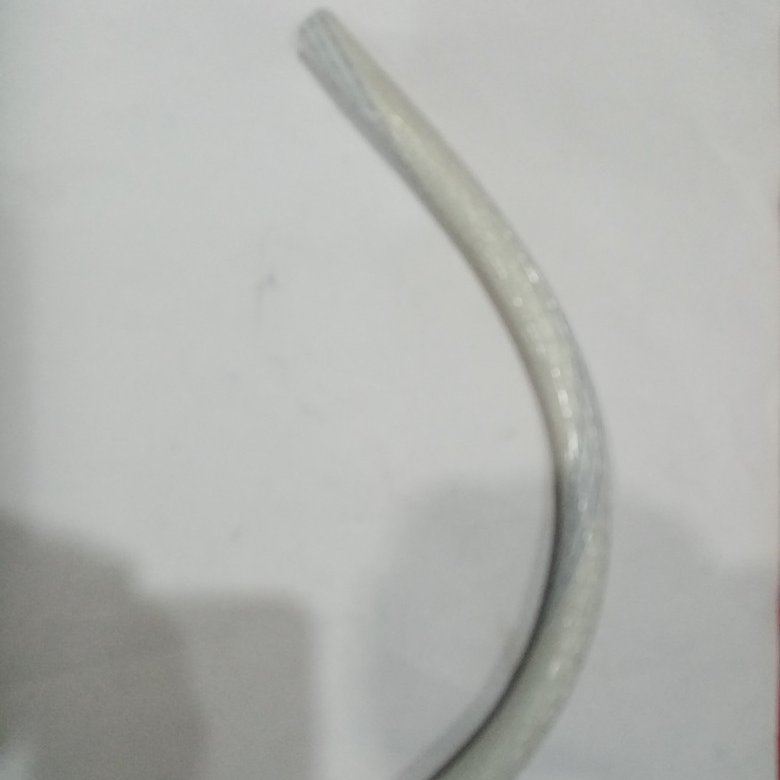شلنگ گاز 9 سه لایه سفید ( 2 متری )