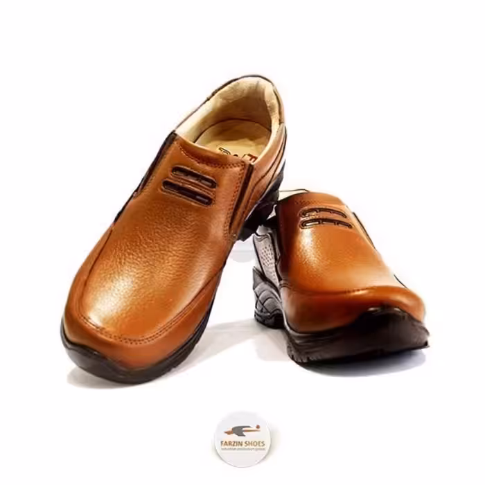 کفش چرم طبی اصل مارک فرزین مدل فورکس