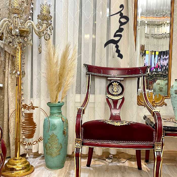 کوزه و گلدان سفالی پتینه ساز شده و دکوری