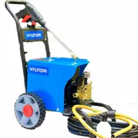 کارواش هیوندای 2400 وات چرخ دار تمام صنعتی مدل 245بار همراه با متعلقات