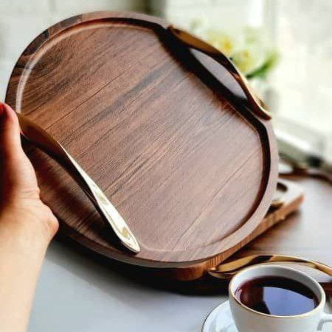 سینی گرد چوبی
کیفیت عالی جنس MDF وکیوم 