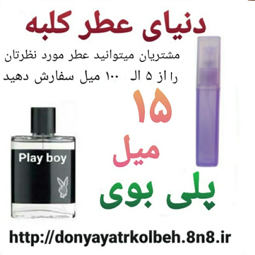 عطر پلی بوی 15 میل