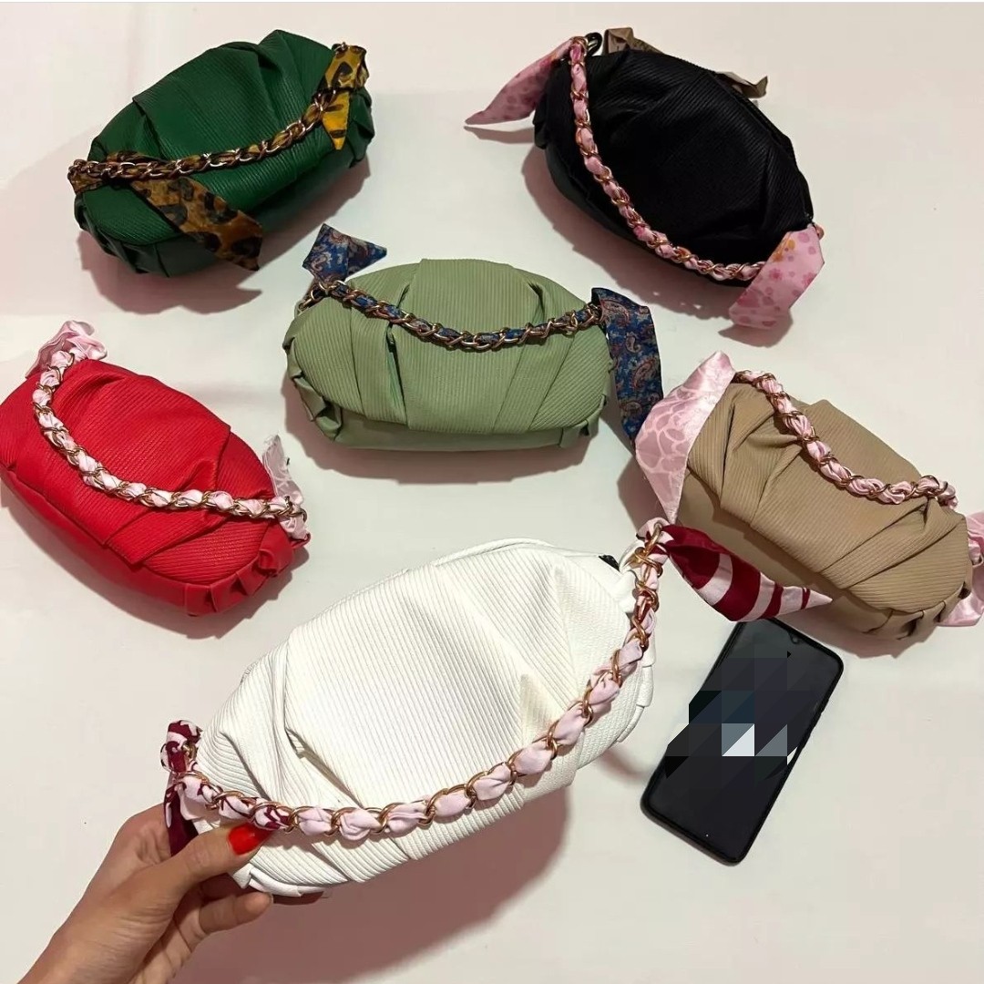 کیف مجلسی زنانه و دخترانه مدل صدفی در رنگ بندی