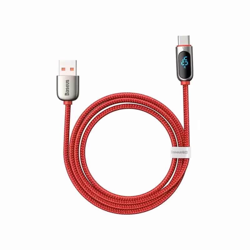 کابل تبدیل USB به USB-C باسئوس مدل CATSK-02 1m - فروشگاه کارما آی‌تی