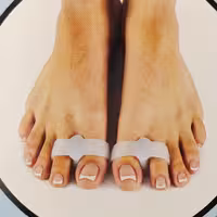 پد هالوکس والگوس دو حلقه سیلیکونی انگشتان پا