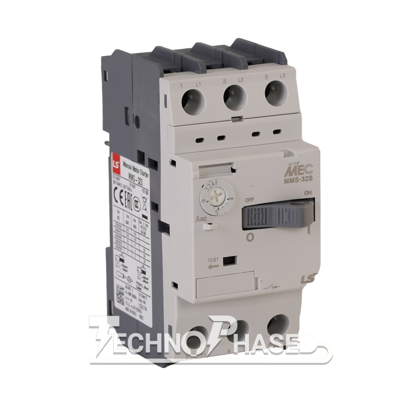 کلید حرارتی (محافظ موتور) LS مدل MMS32S رنج تنظیم:10-6