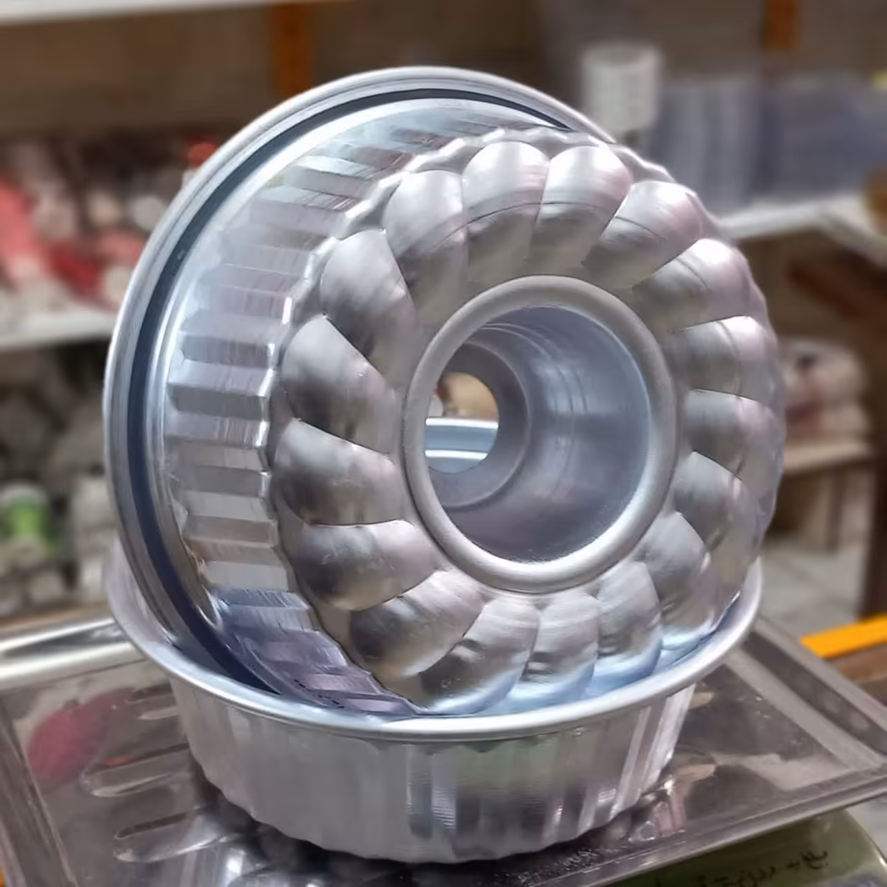 قالب کیک آلومینیوم شیفون دار کد7006