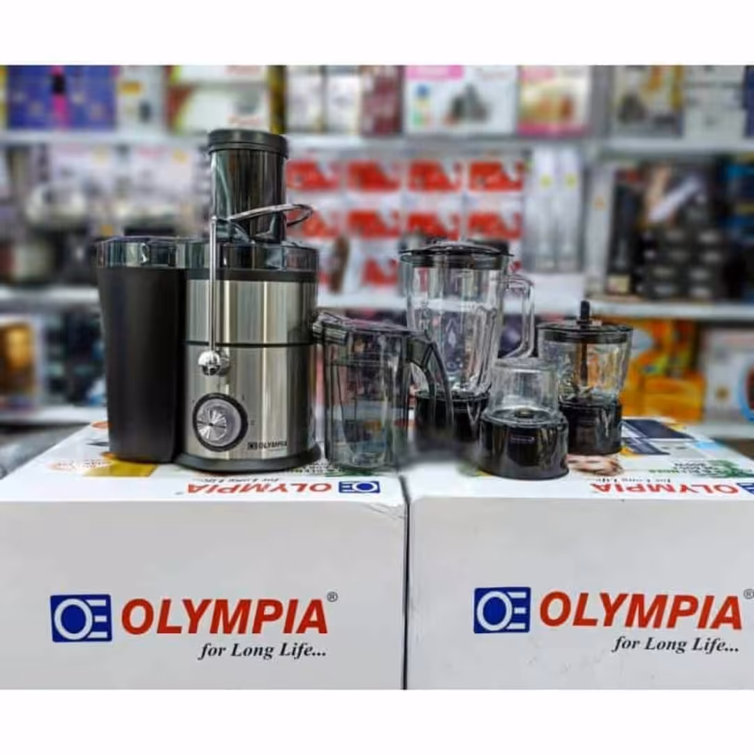 آبمیوه گیری چهار کاره استیل المپیا مدل OE-6063