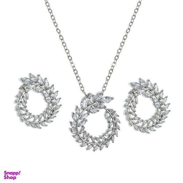 نیم ست زنانه مدل خوشه گندم جواهری کد 968473