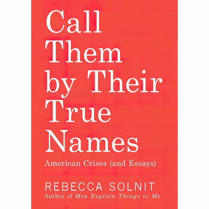کتاب زبان اصلی Call Them by Their True Names اثر Rebecca Solnit