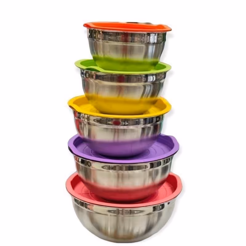 ست لگن استیل