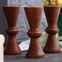 جاشمعی چوبی خراطی شده