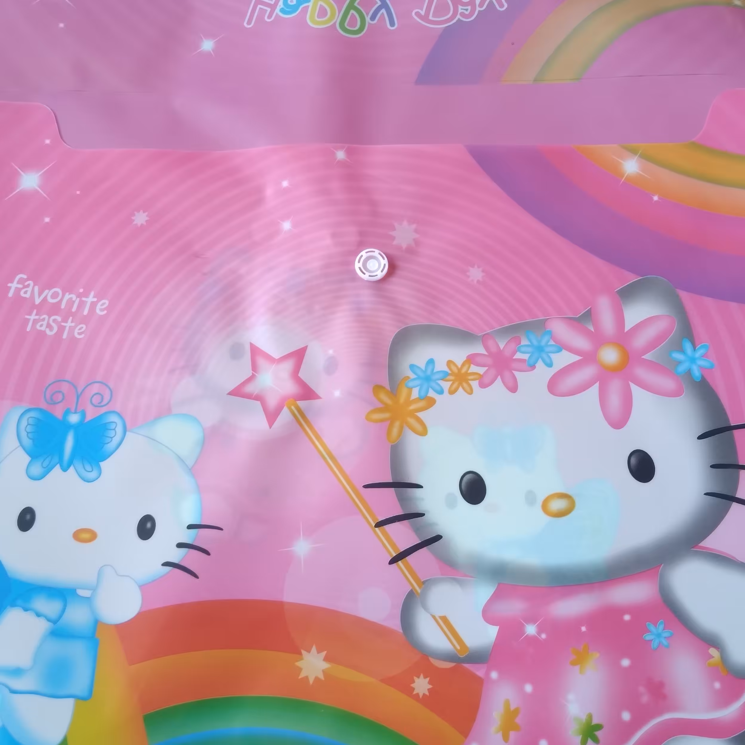 پوشه دکمه دار کارتونی