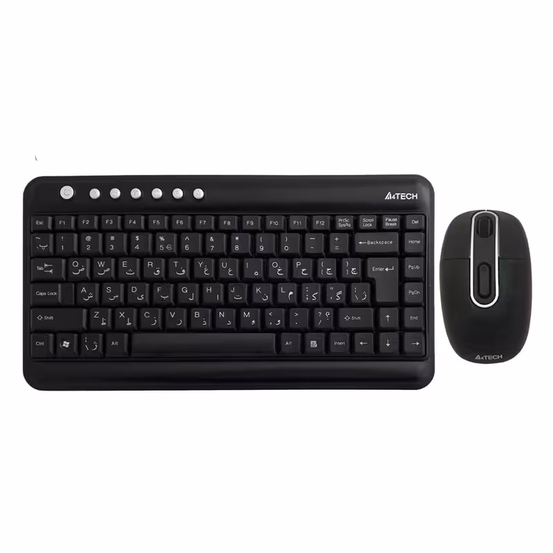 کیبورد و ماوس بی سیم ایفورتک مدل 7600N