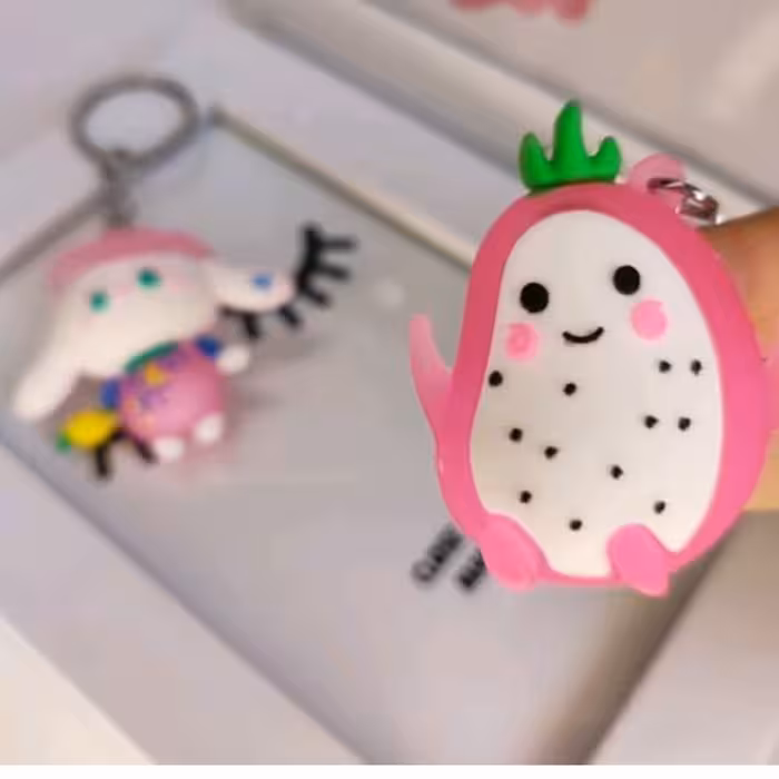 جاکلیدی و جا سویچی سیلیکونی ( مدل های اووکادو دمپایی دراگون فروت)