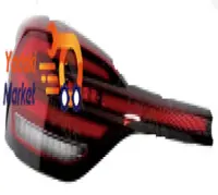 چراغ روی درب پشت چپ KMC K7-اصلی