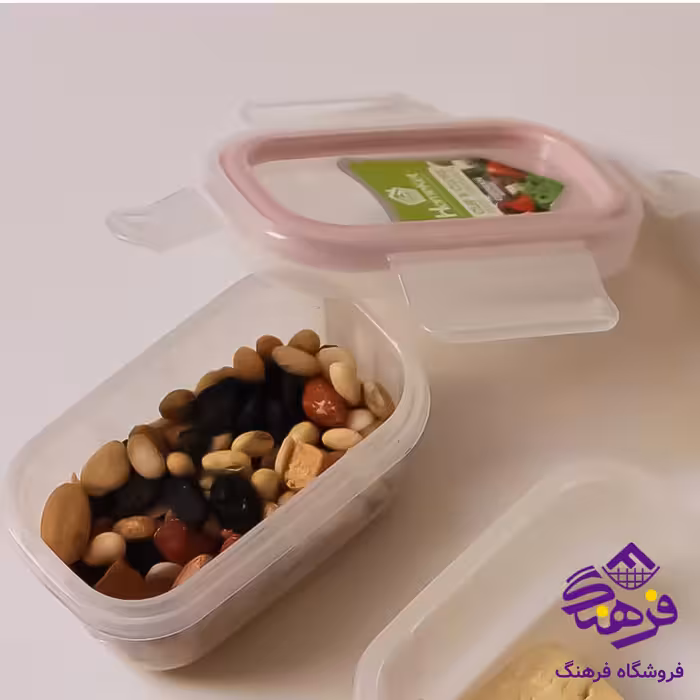 ظرف نگهدارنده مستطیل 175 میلی لیتر هوم کت