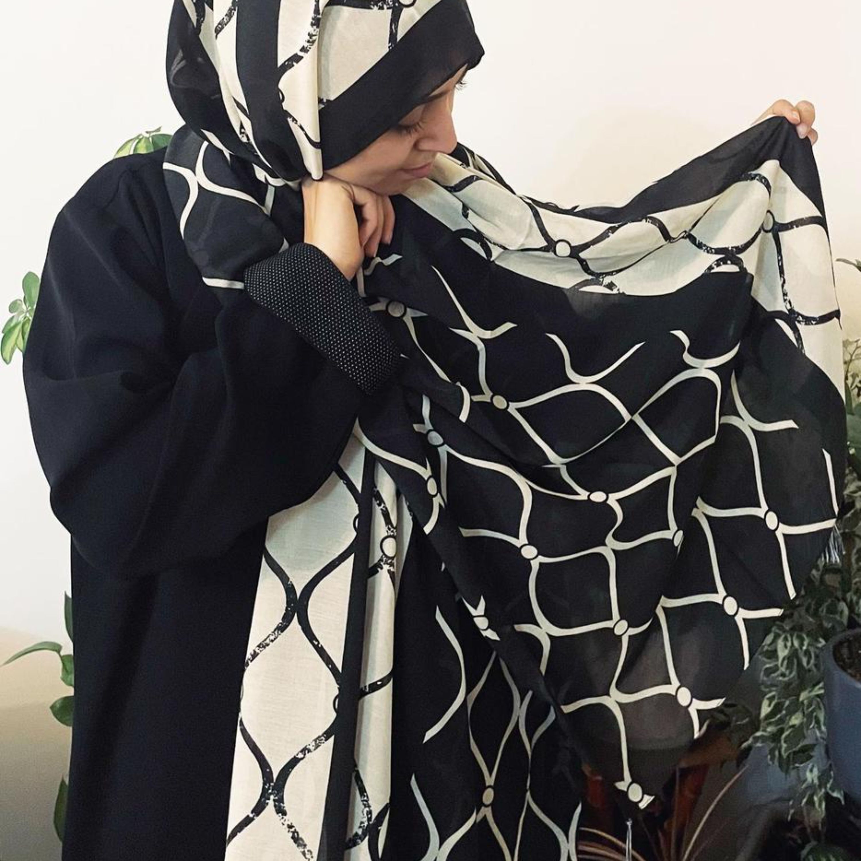 شال نخی اعلا طرحدار