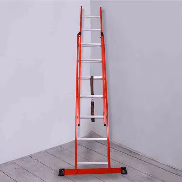 نردبان فراز پله مدل پرشین 28 پله سه تکه 7.5متری