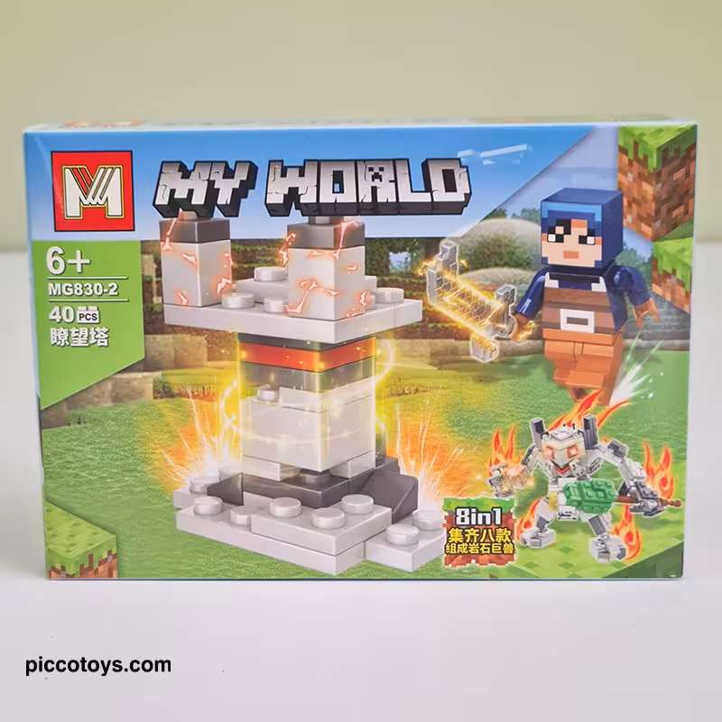 لگو ماینکرافت 40 تکه کد MG8302