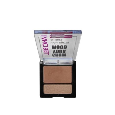 رژ گونه و هایلایتر لنسی بل شماره HB5 وزن 12 گرم