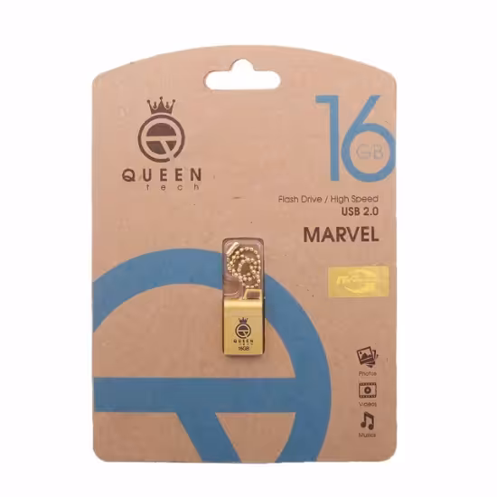 فلش مموری کوئین تک مدل Marvel USB2.0 ظرفیت 16 گیگابایت