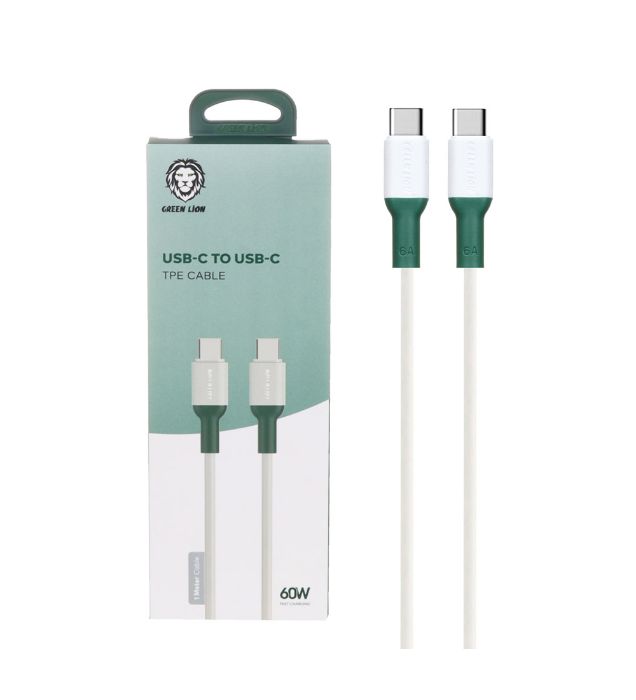 کابل شارژ فست تایپ سی به تایپ سی گرین لاین مدل GNCPCTYC1MWH