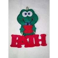 آویز نشانگر درب حمام