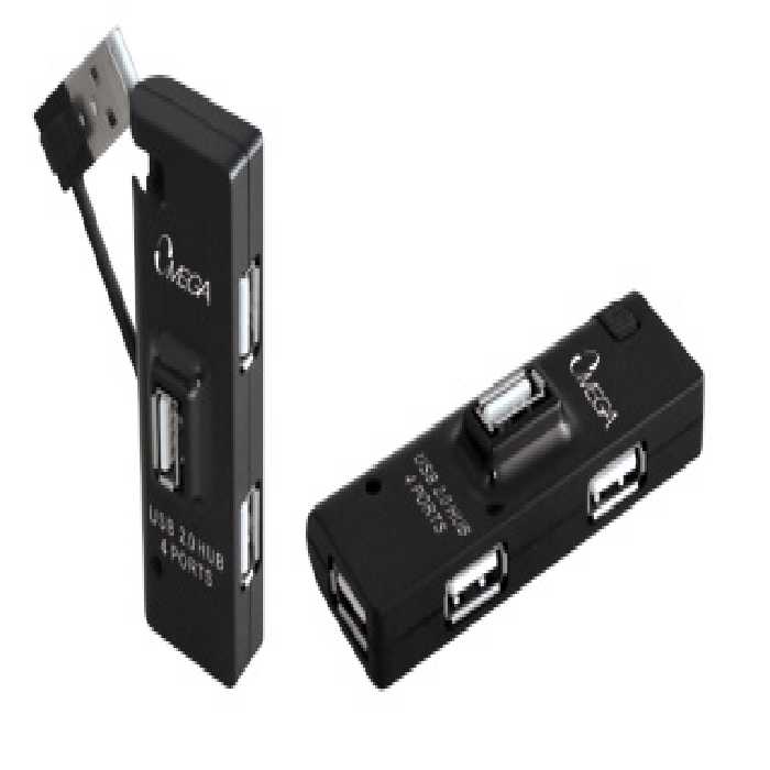 هاب یو اس بی 4 پورت امگا