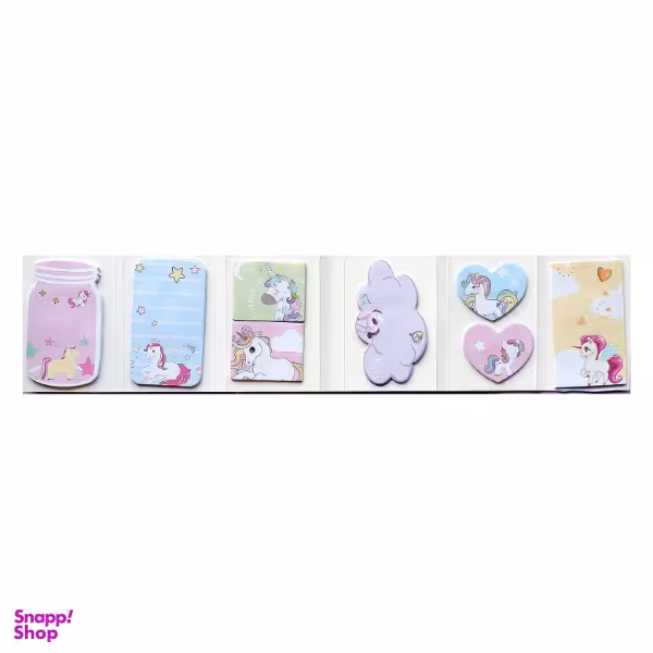 استیک نوت دفترچه ای یونیکورن 1-6720