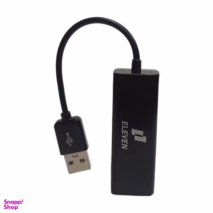 مبدل USB به Ethernet الون (Eleven) مدل UL-10