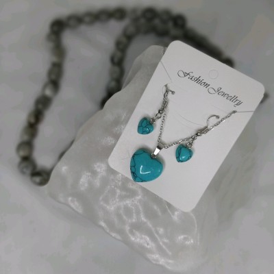 نیم ست فیروزه