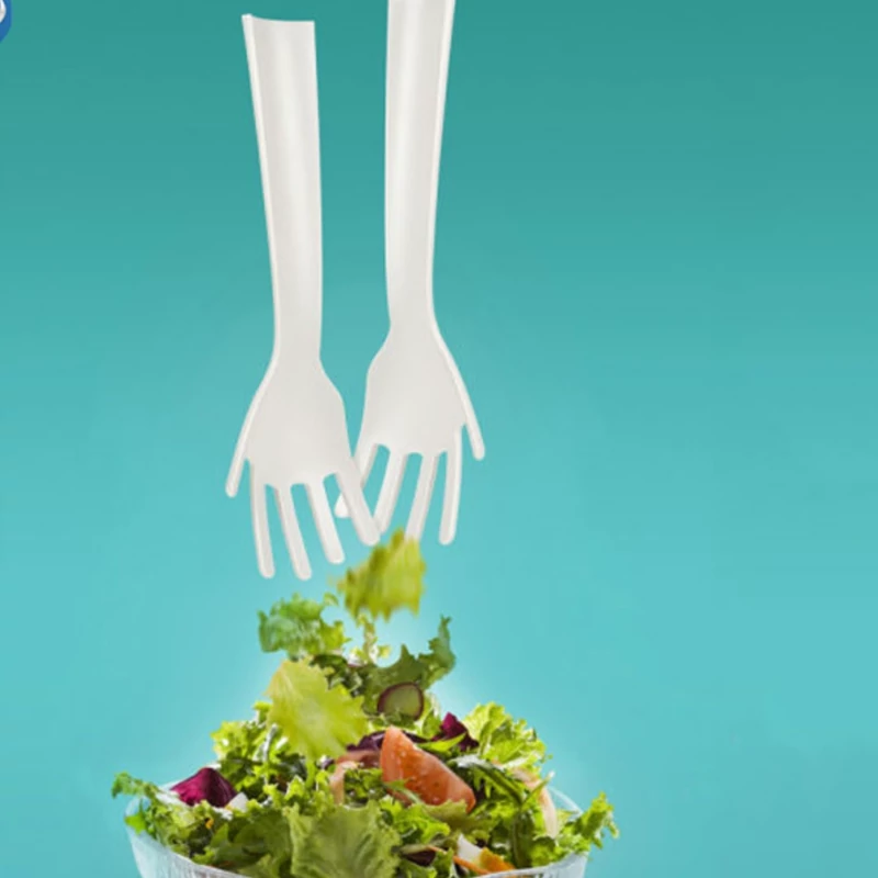 چنگال سالاد خوری طرح دست | amazonchi