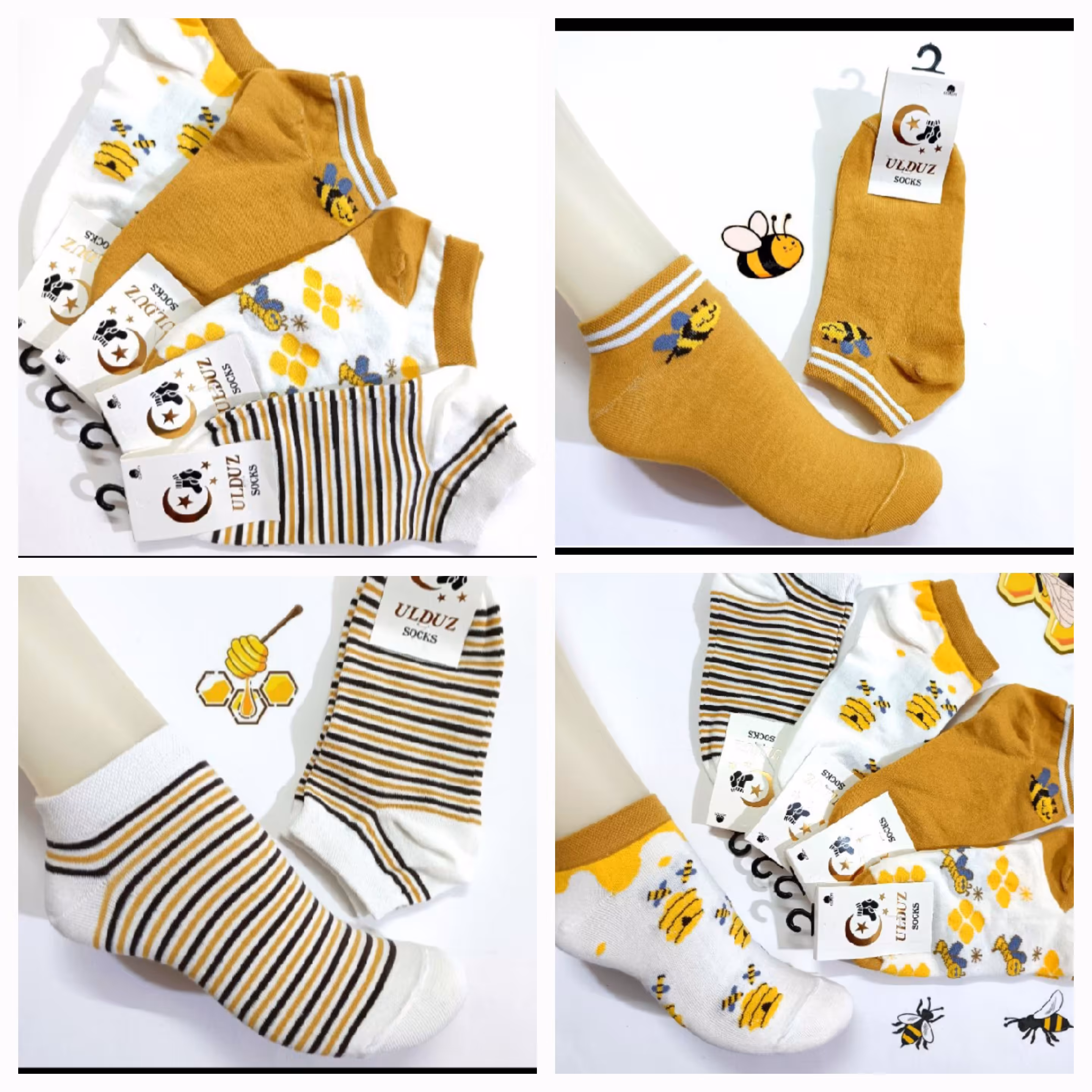 جوراب مچی زنبور عسل 