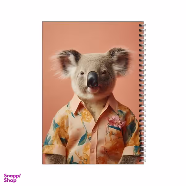 دفتر مشق 80 برگ بامبیلیپ طرح کوالا کد 8211316