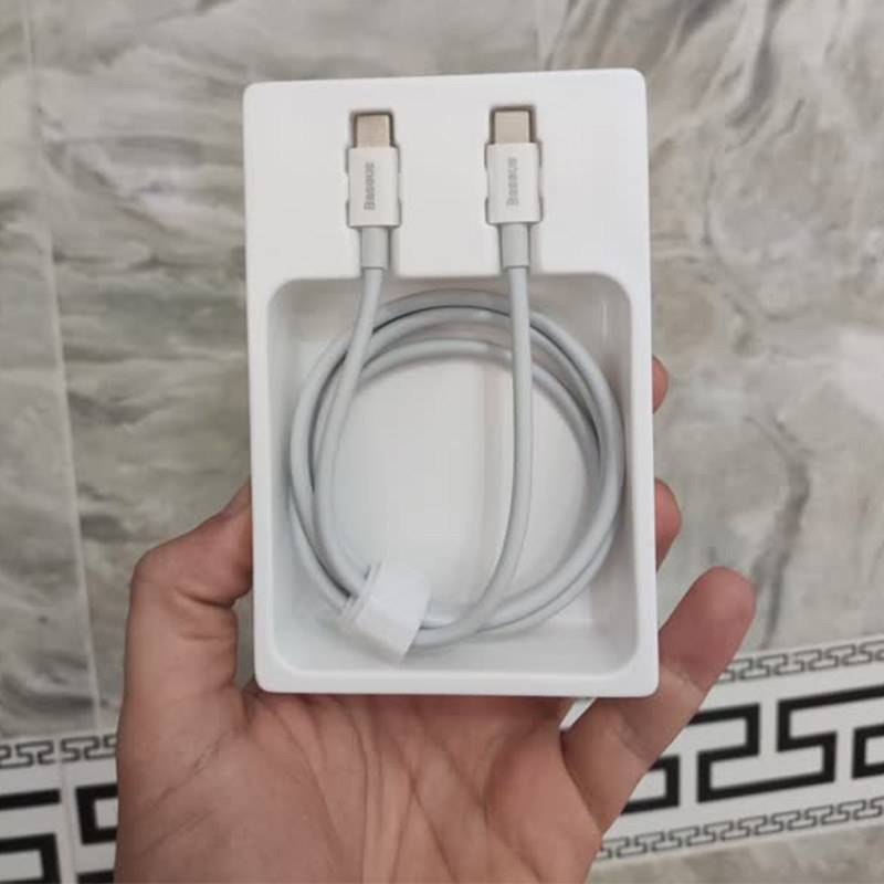 کابل سوپر فست شارژ دو سر تایپ سی 100 وات Baseus CATYS-B02
