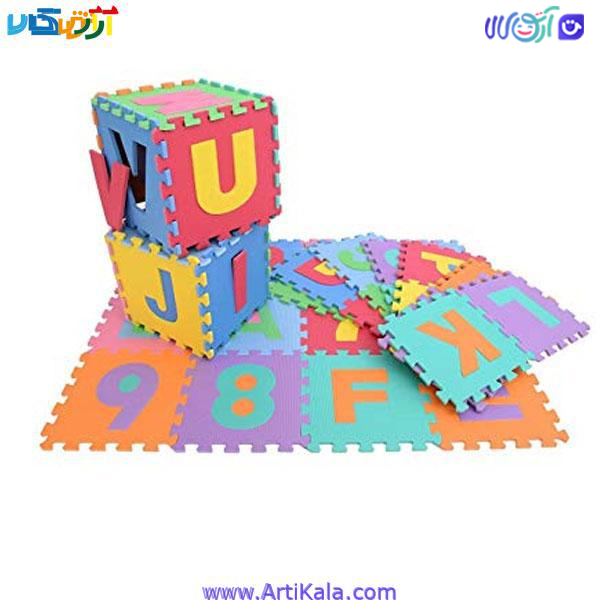 کفپوش فومی پازلی مدل EVA PUZZLE MATH